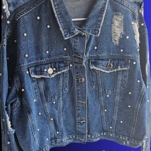 Studded Denim Jacket